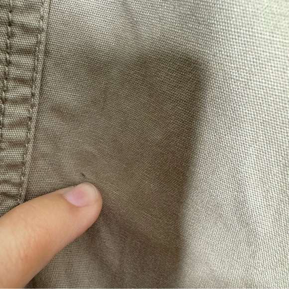 Fashion Bug Vintage Capri Khaki Tan Pants Women’s Size 8 - Picture 9 of 9